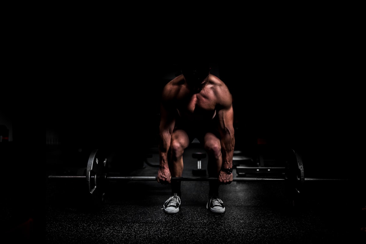 Men's fitness and health vitamins
